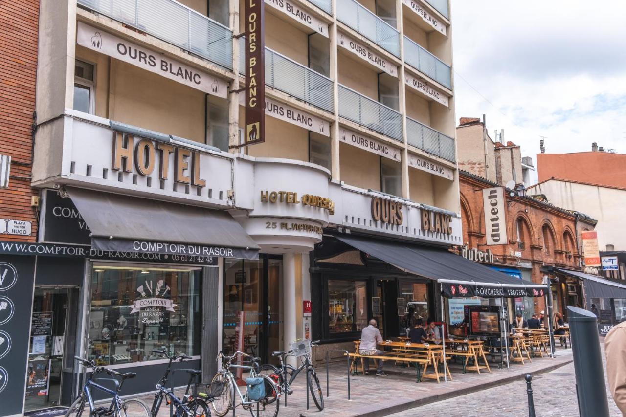 Hotel Ours Blanc - Victor Hugo Toulouse Eksteriør billede